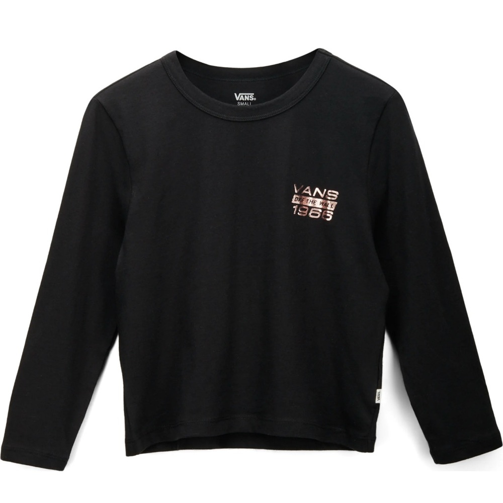 VANS space cadet baby crop tee .